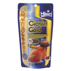Hikari cichlid gold mini 342 gr coulant