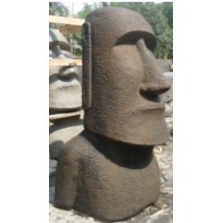 Moai head easter / 80 cm