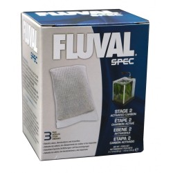 Fluval flex/spec charbon activé 3pcs 3x45gr
