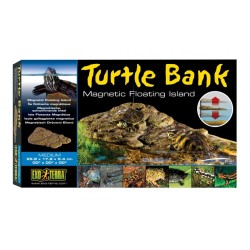 Exo terra turtle bank île flottante magnétique medium